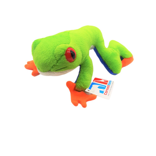 Kuscheltier frosch laub - frosch,