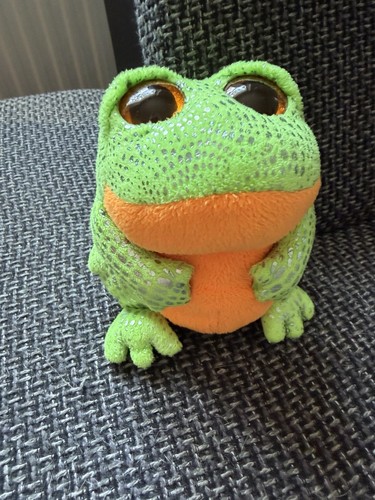 Plüsch frosch mit großen - plüsch-frosch,