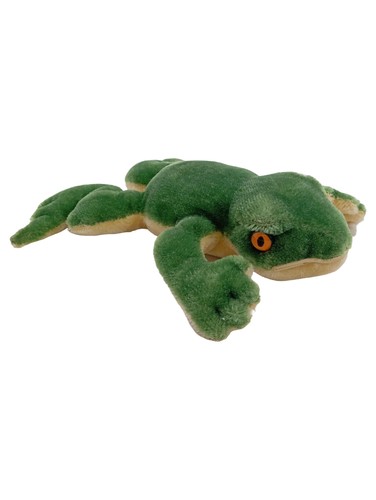 Steiff kuscheltier grün 17cm - grün,