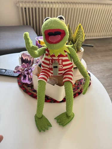 Kermit der frosch - frosch, plüschtier