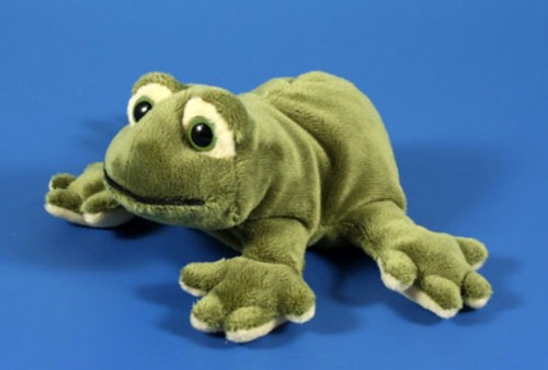 Frosch grün plüschtier - frosch,