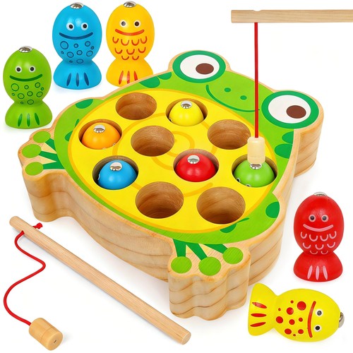 Magnet angelspiel frosch aus - frosch,