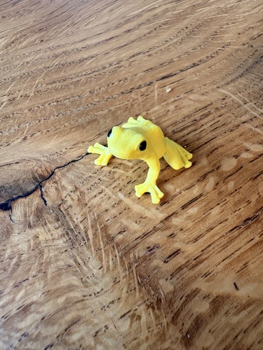 Schleich gelber frosch figur - gelber,