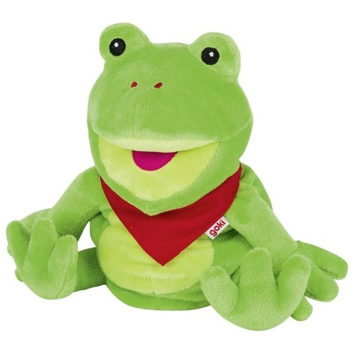 Handpuppe frosch frilo 30cm - handpuppe,