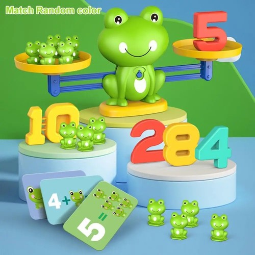 Frosch waage rechenspiel - waage,