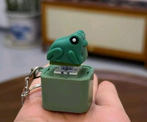 Quakender frosch licht - quakender, frosch,